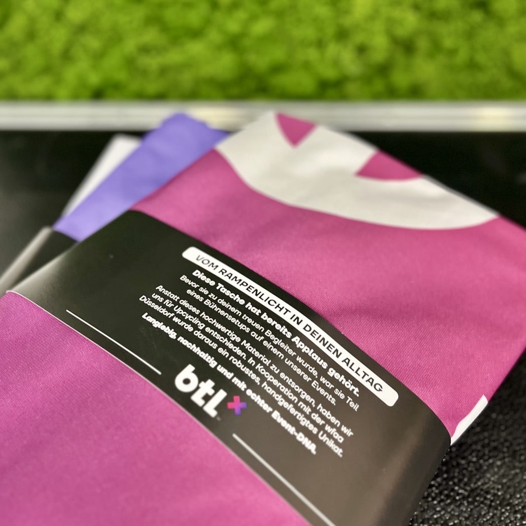 btl Taschen gebrandet